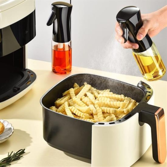 Çok Amaçlı Cam Şişe Püskürtmeli Dağıtıcı Yağdanlık Limonluk Sirke Sosluk Spreyi (5381)