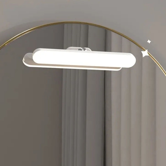 Dokunmatik USB İle Şarj Olabilen 27 cm Led Aydınlatma Makyaj Aynası Işığı (5381)