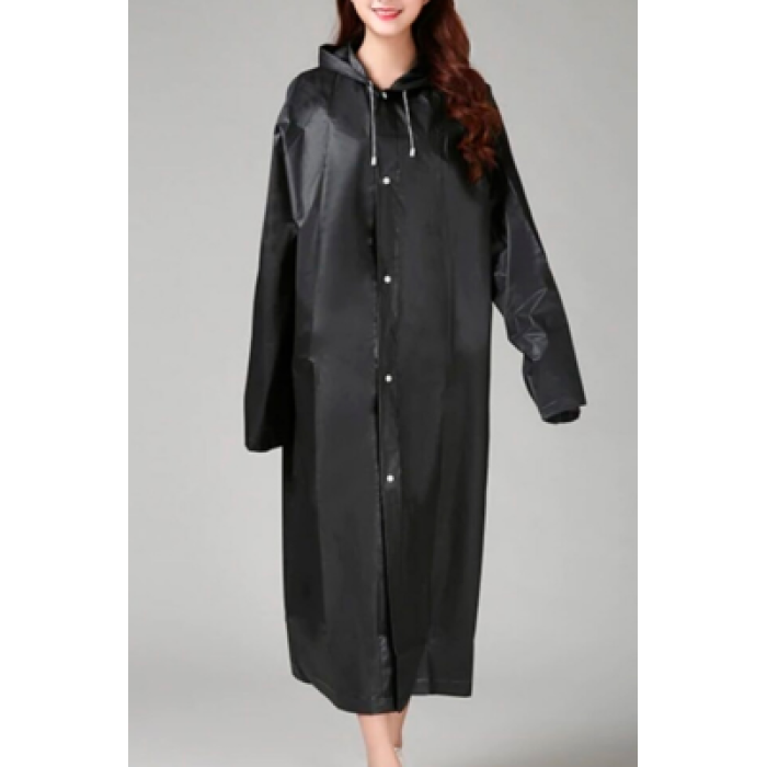 EVA SİYAH PARDESÜ YAĞMURLUK (5381)