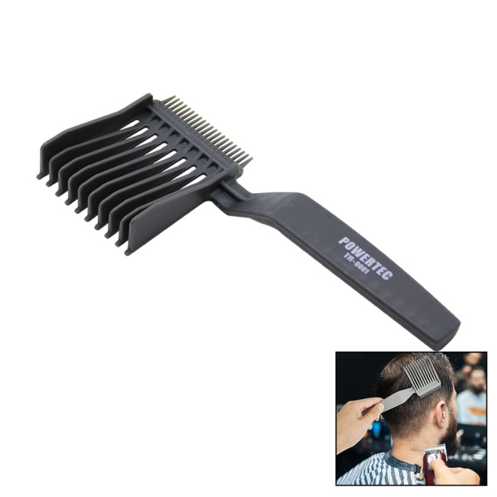 SAÇ KESİMİ ŞEKİLLENDİRİCİ TARAK PLASTİK ÇİFT TARAFLI  TR-0001 (5381)