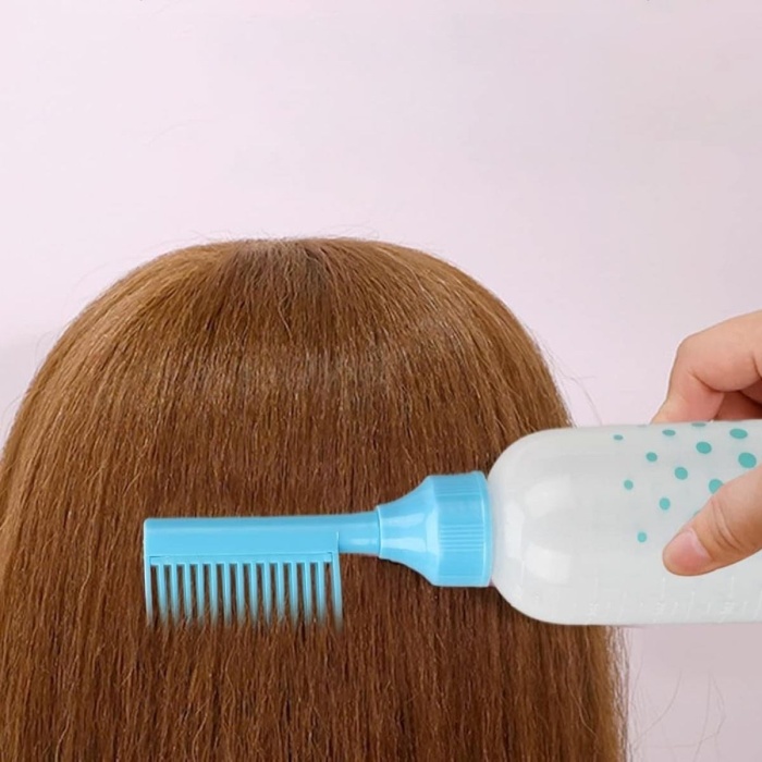 Saç Boyama Uygulama Fırçası Taraklı Saç Boyama Aplikatörü (5381)