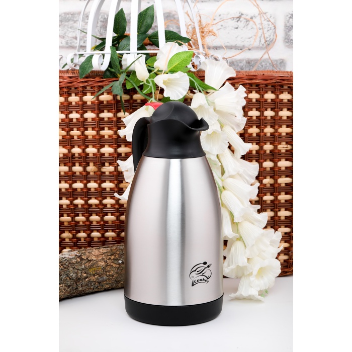 CKR-2006  2LT UZUN ÇELİK TERMOS (5381)