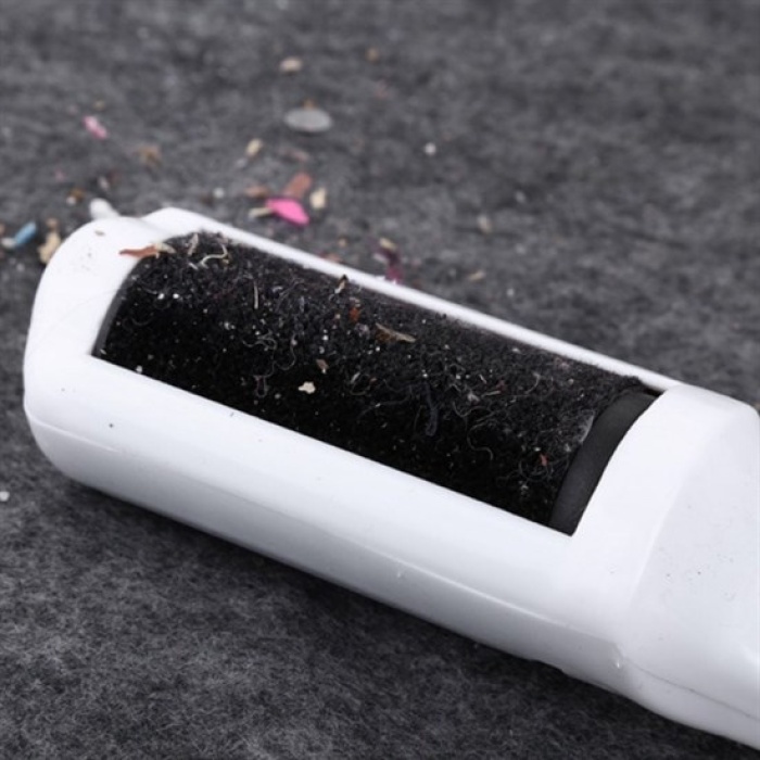 Taşınabilir Elektrostatik Hazneli Rulo Şeklinde Evcil Hayvan Tüyü Saç Toplayıcısı (5381)