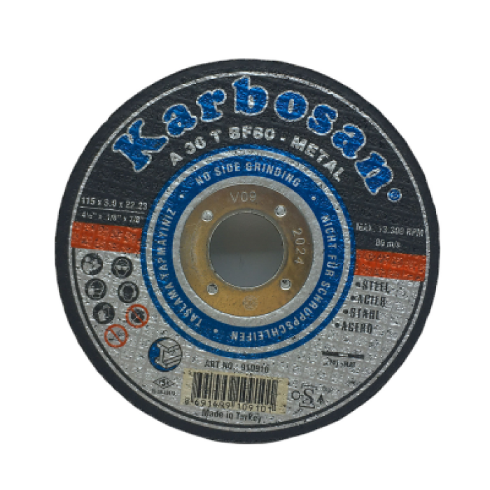 METAL KESİCİ DİSK 115MMX3.0X22 (5381)