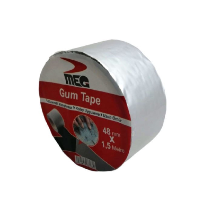 GUM TAPE 48MMX1.5MT SU SIZDIRMAZ SAKIZ TAMİR BANTI (5381)