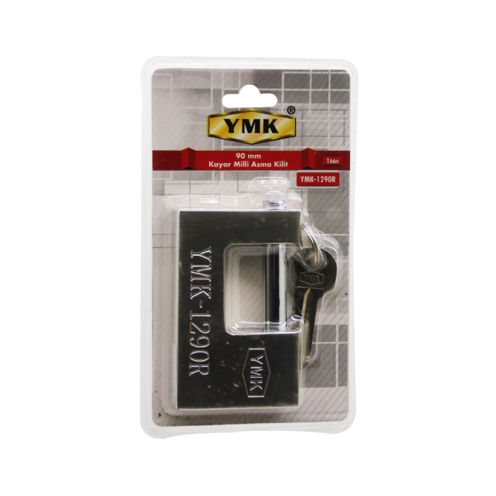 90MM GRİ KAYAR MİLLİ ASMA KİLİT (5381)