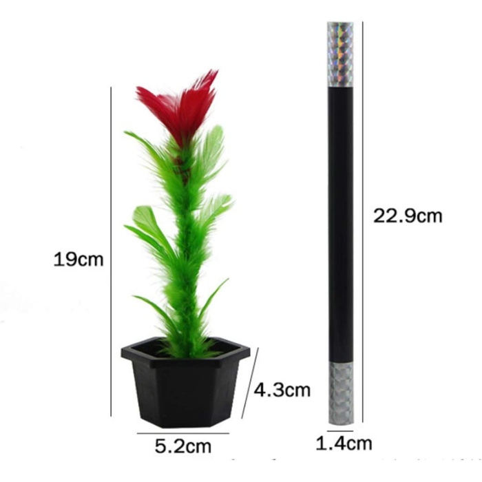 Çiçek Çıkaran Sihirli Çubuk Sihirli Çiçek Sihirbazlık Oyunu (5381)