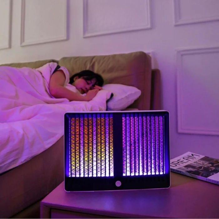 Sivrisinek Öldürücü Lamba Şarjlı Sivrisinek Kovucu Sessiz ve Güçlü Sivrisinek Tuzağı UV Işıklı Sinek Kıran WD023 (5381)