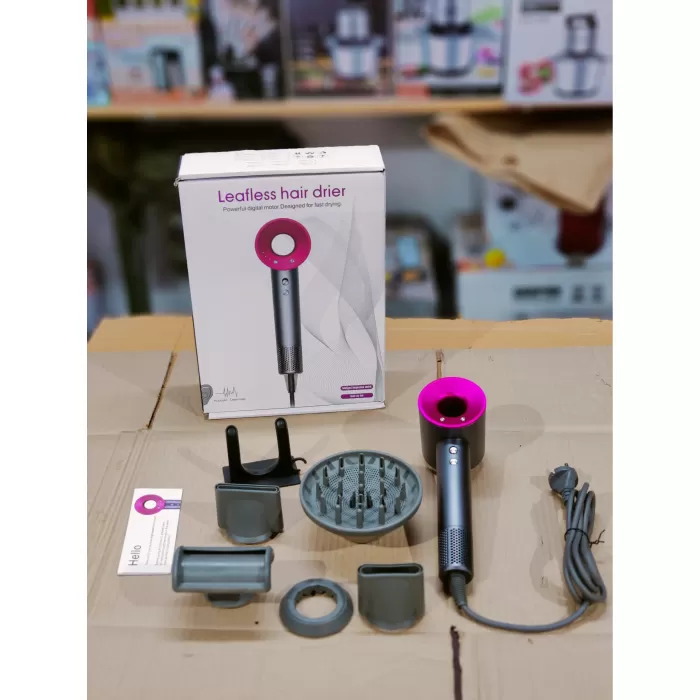 Leafless Hair Dryer 4 In 1 Saç Kurutma Makinası 3 Kademe (5381)