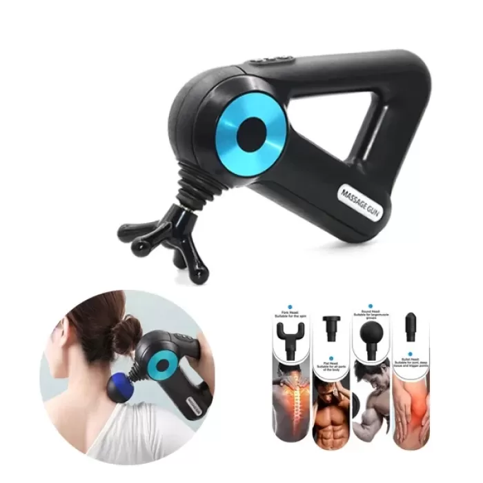 12 Başlıklı Profesyonel Masaj Tabancası Çok Fonksiyonlu (5381)