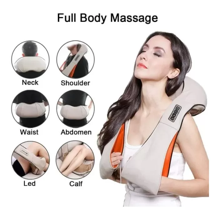 Ovmalı ve Isıtmalı Boyun Masaj Aleti (5381)