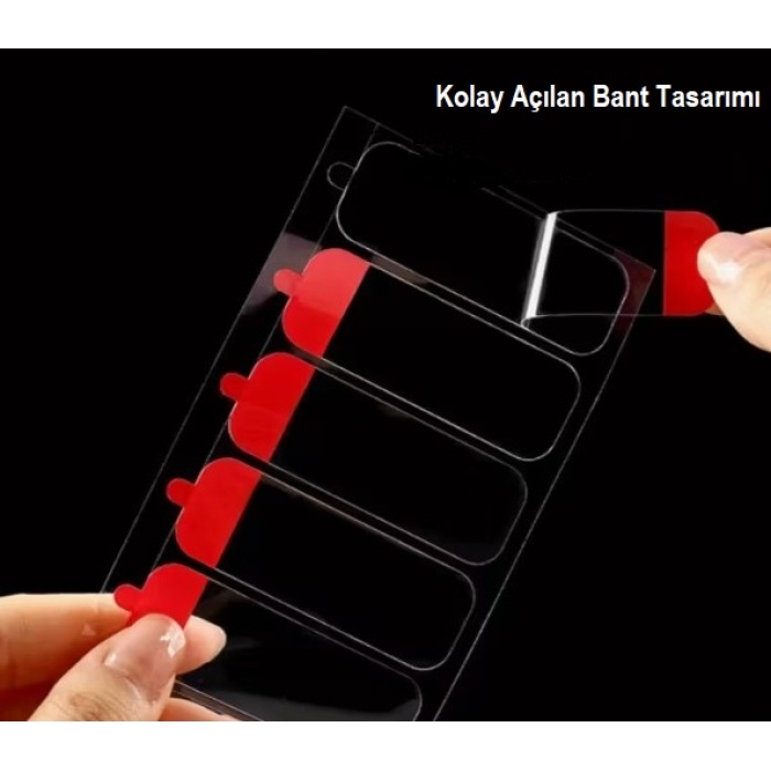 60 Parça Kolay Açılır Güçlü Çift Taraflı Bant 18mm*50mm (5381)