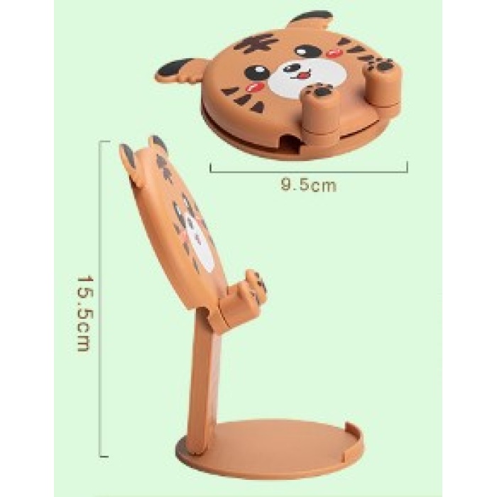 Hayvan Figürlü Masaüstü Telefon Standı 5 Model (5381)