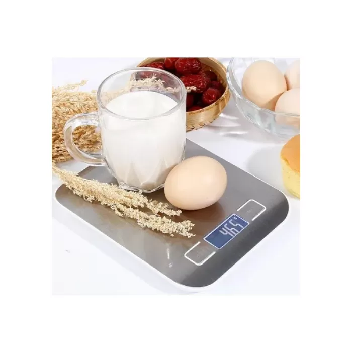 Metal Dijital Mutfak Terazisi Hassas Tartı 5 Kg Crown (5381)