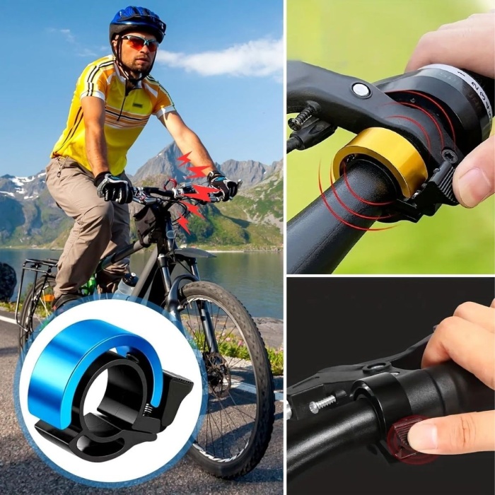 Ultra-Yüksek Sesli Alüminyum Alaşımlı Bisiklet Zili (5381)