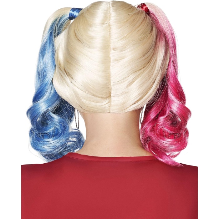 Suicide Squad Harley Quinn Kostüm Peruk (5381)