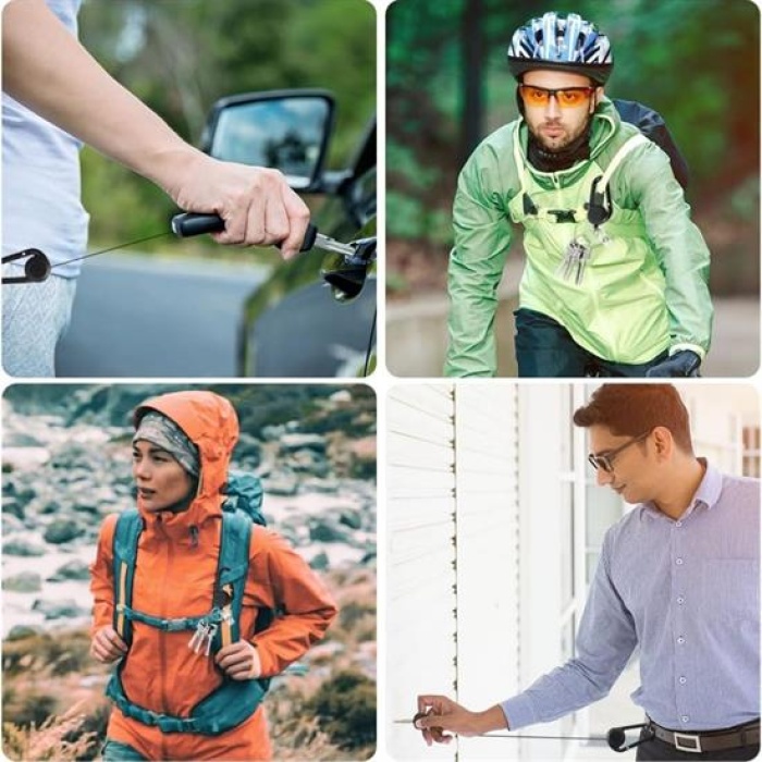 Teleskopik Karabina Anahtarlık (5381)