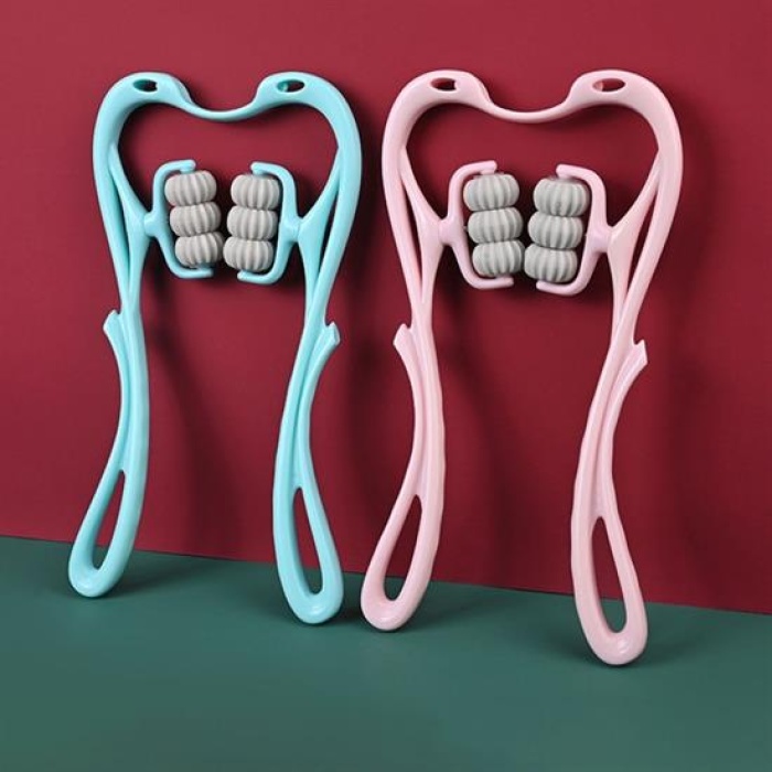 Çok Fonksiyonlu Manuel Altı Tekerlekli Boyun Masaj Aleti (5381)