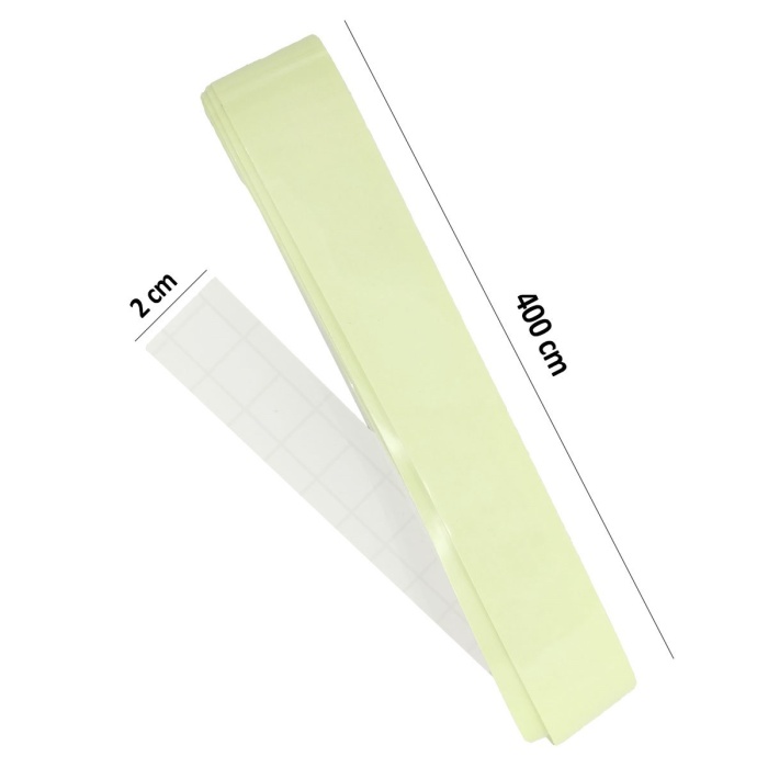 Karanlıkta Işık Veren Yansıyan 4 Metre Fosforlu Yeşil Şerit Bant (5381)