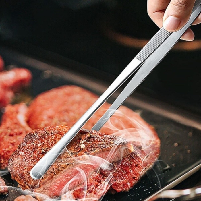 Yiyecek Servis Maşası Air Fryer  Master Chef Şef Cımbızı Et Kızartma Barbekü Aleti 30 Cm (5381)