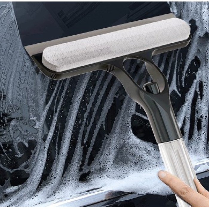 4 in 1 Spreyli Çek Çekli Camsil ve Fırça Aparatı (5381)