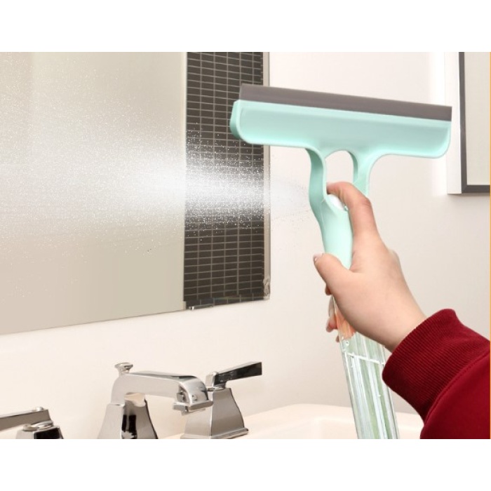 4 in 1 Spreyli Çek Çekli Camsil ve Fırça Aparatı (5381)