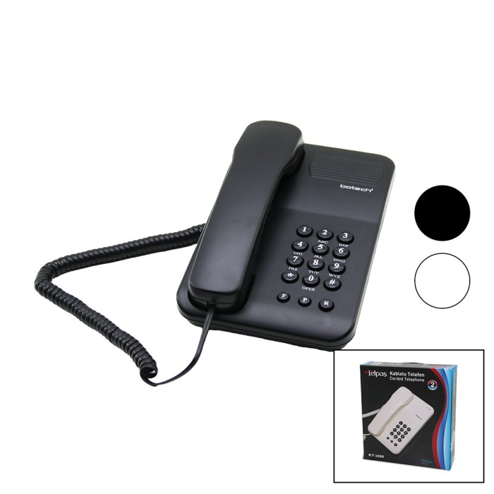 KABLOLU MASA TELEFON KT-1020 (5381)