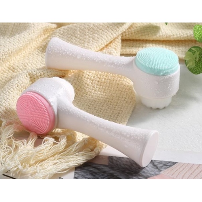 Çift Taraflı 3D Yumuşak Yüz Bakım Fırçası (5381)