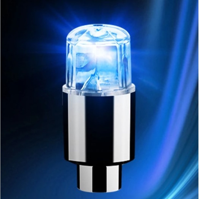 Işıklı Bisiklet Araba Sibop Kapağı 2 Adet (5381)