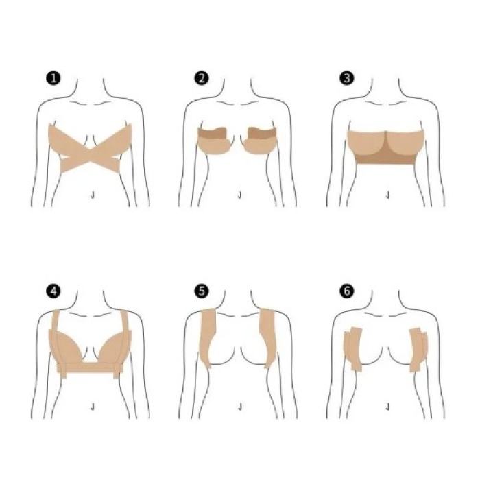 Göğüs Dikleştirme ve Şekillendirici Bant