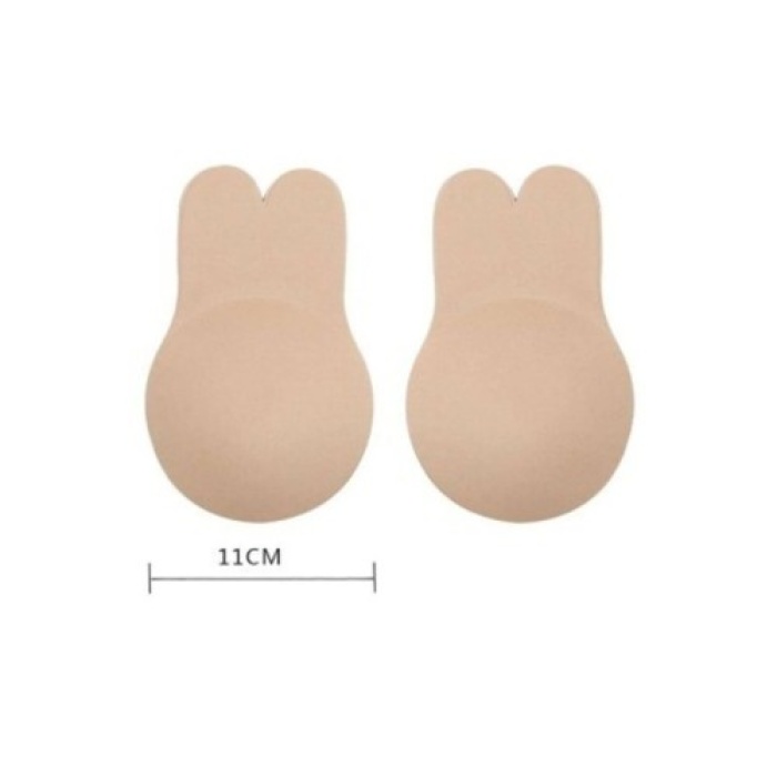 Krem Göğüs Ucu Kapatıcı ve Dikleştirici Hayalet Sütyen