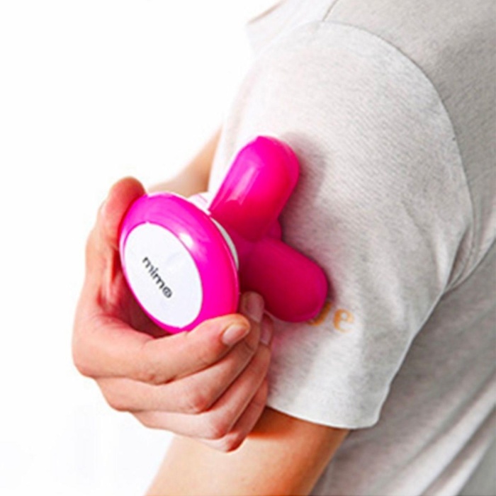 3 Başlıklı Titreşimli USB Şarjlı Mini El Masaj Aleti (5381)