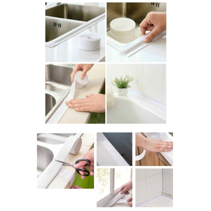 Su Sızdırmaz Bant Lavabo Küvet Kenar Bandı (3.2m) (5381)