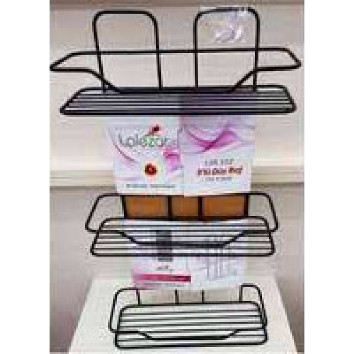 ZAMBAK 3LÜ RAF SİYAH BEYAZ (5381)