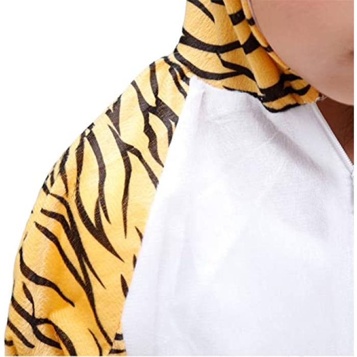 Çocuk Kaplan Kostumu - Aslan Kostümü 6-7 Yaş 120 cm (5381)