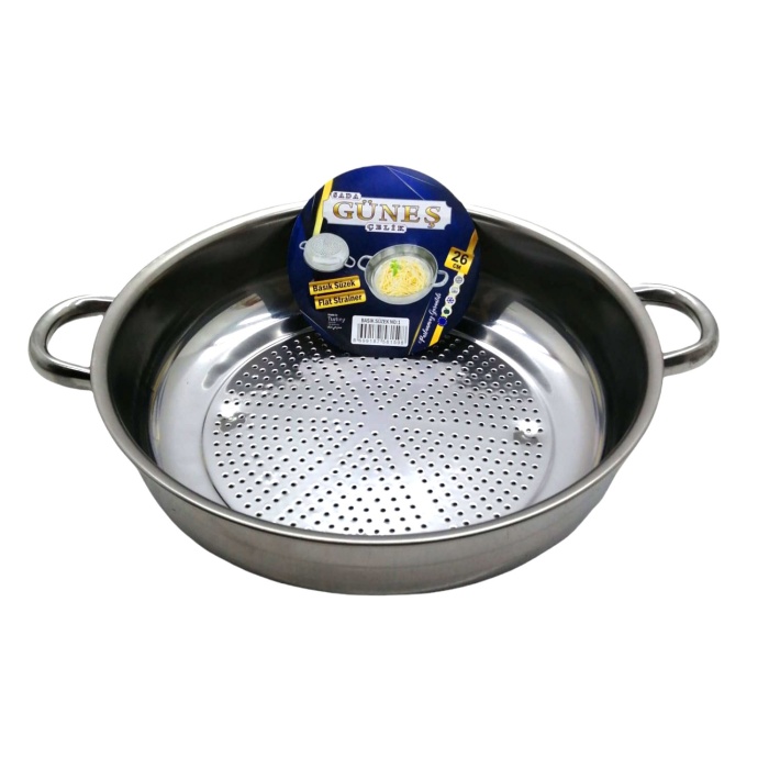 NO-1 - 26CM BASIK SÜZEK METAL SÜZGEÇ (5381)