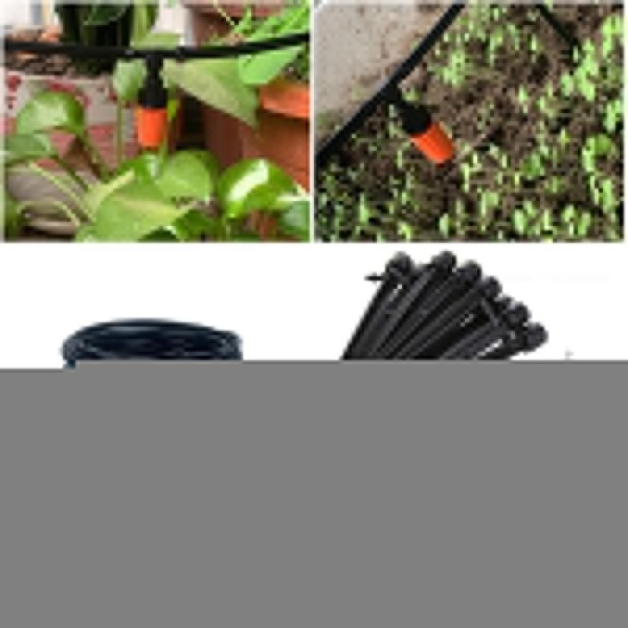 10 Metre Bahçe Damlama Sulama Sistemi Seti Hortum ve Ek Parçaları (5381)