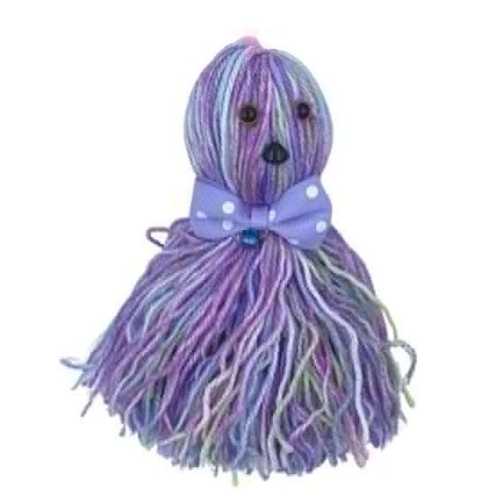 Ahtapot Şekilli Zilli Ve İpli Rengarenk Püsküllü Sevimli Kedi Oyuncağı (5381)