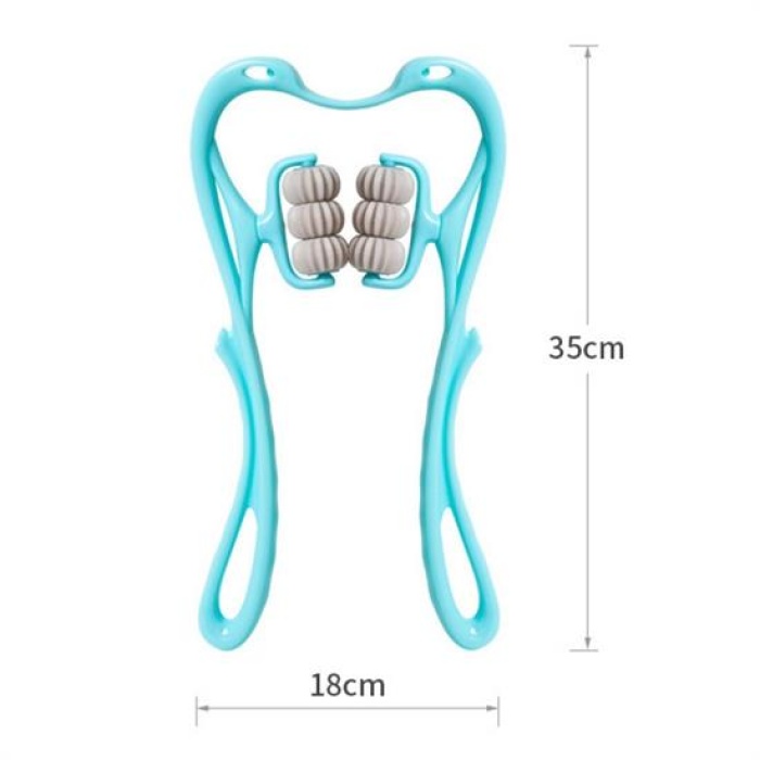 Çok Fonksiyonlu Manuel Altı Tekerlekli Boyun Masaj Aleti (5381)