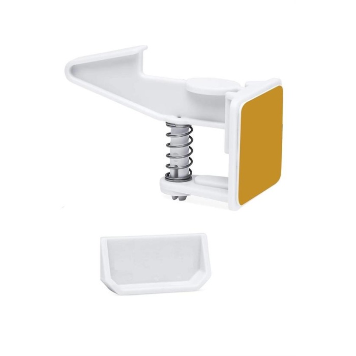 Bebek Çocuk Güvenliği Korumalı Yapışkan Çekmece ve Dolap İçin Tutucu Gizli Güvenlik Kilidi (5381)