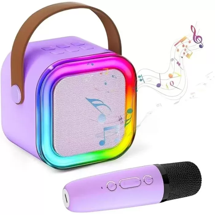 Karaoke Mikrofon Hoparlör Seti Mini (5381)