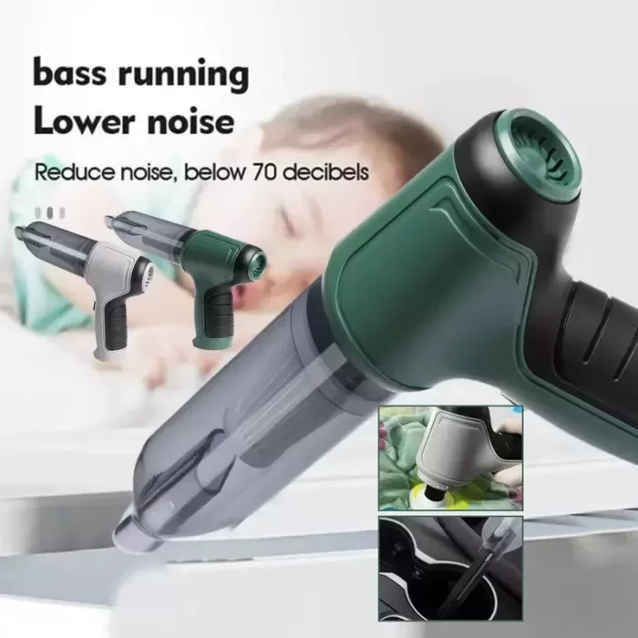 Şarj Edilebilir El Tipi Çok Fonksiyonlu Araç ve Ev Süpürgesi JB-107 (5381)