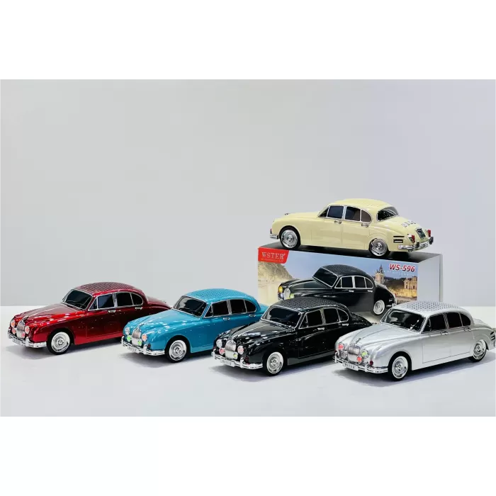 WS-596 Araba Görünümlü Kablosuz Bluetooth Hoparlör Siyah (5381)