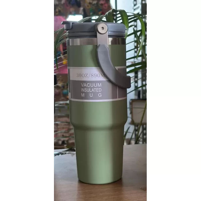 Termos 900 ML Pipetli Termos Bardak (5381)