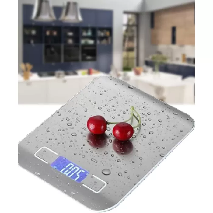 Metal Dijital Mutfak Terazisi Hassas Tartı 5 Kg Crown (5381)