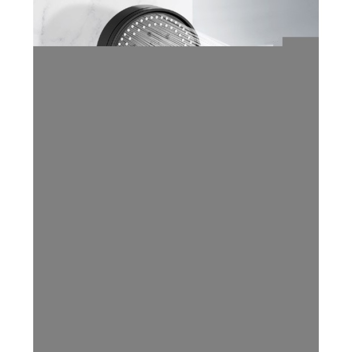 Yapışkanlı Duş Başlığı Tutucu Ayarlı Siyah (5381)