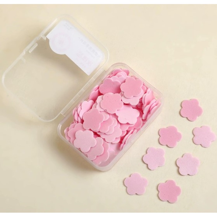 100 Yaprak Eriyen Mini Parfümlü Kağıt Sabun (5381)