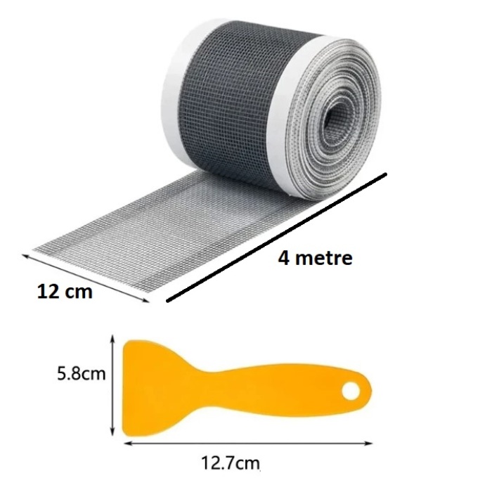 Çok Amaçlı Gider Süzgeci ve Sineklik Tamir Kiti 10 cm * 4 metre (5381)
