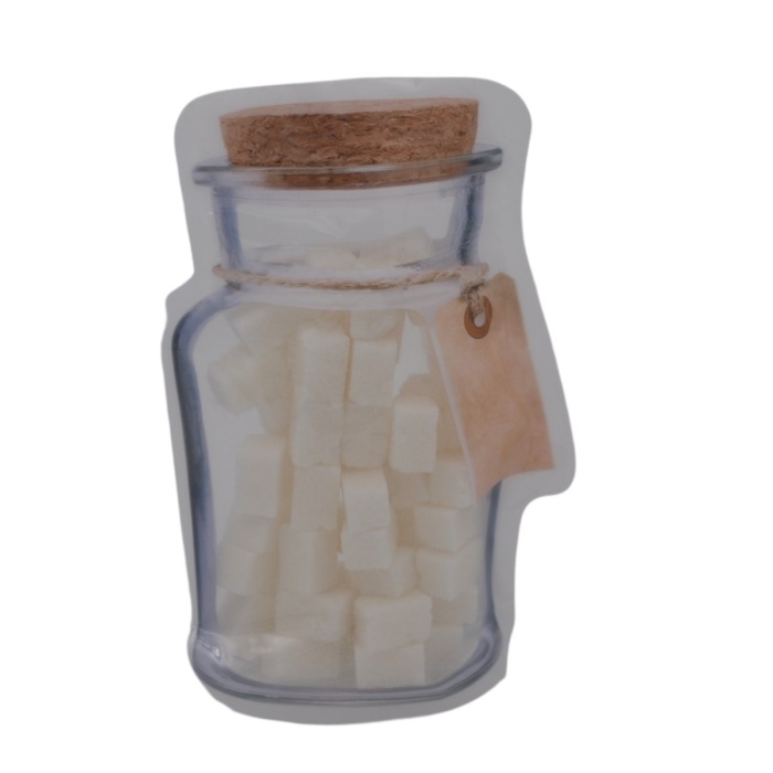 Kavanoz Görünümlü Kilitli Poşet Çıtçıtlı ve Pratik Torba 4 Adet (5381)