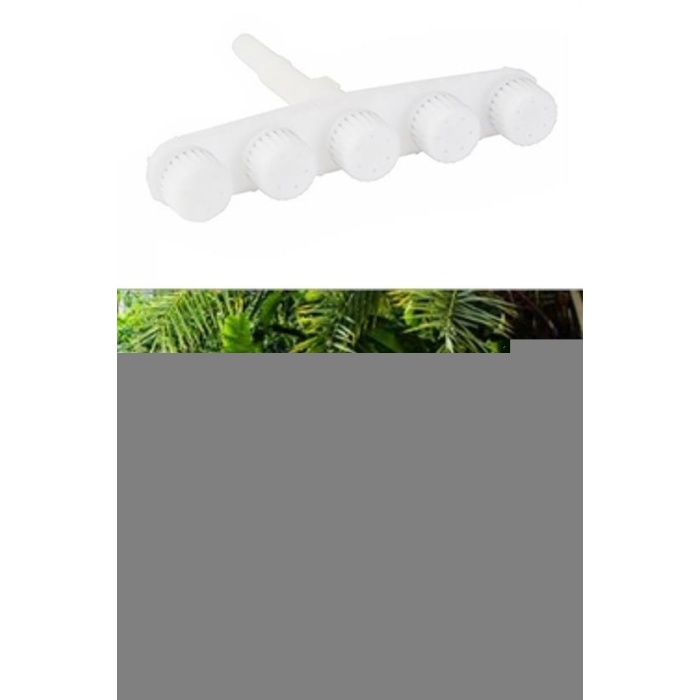 5 Kafalı Peyzaj Bahçe Tarla Çim Sulama Başlığı Yüksek Basınçlı Su Püskürtücü Hortum Aparatı (5381)